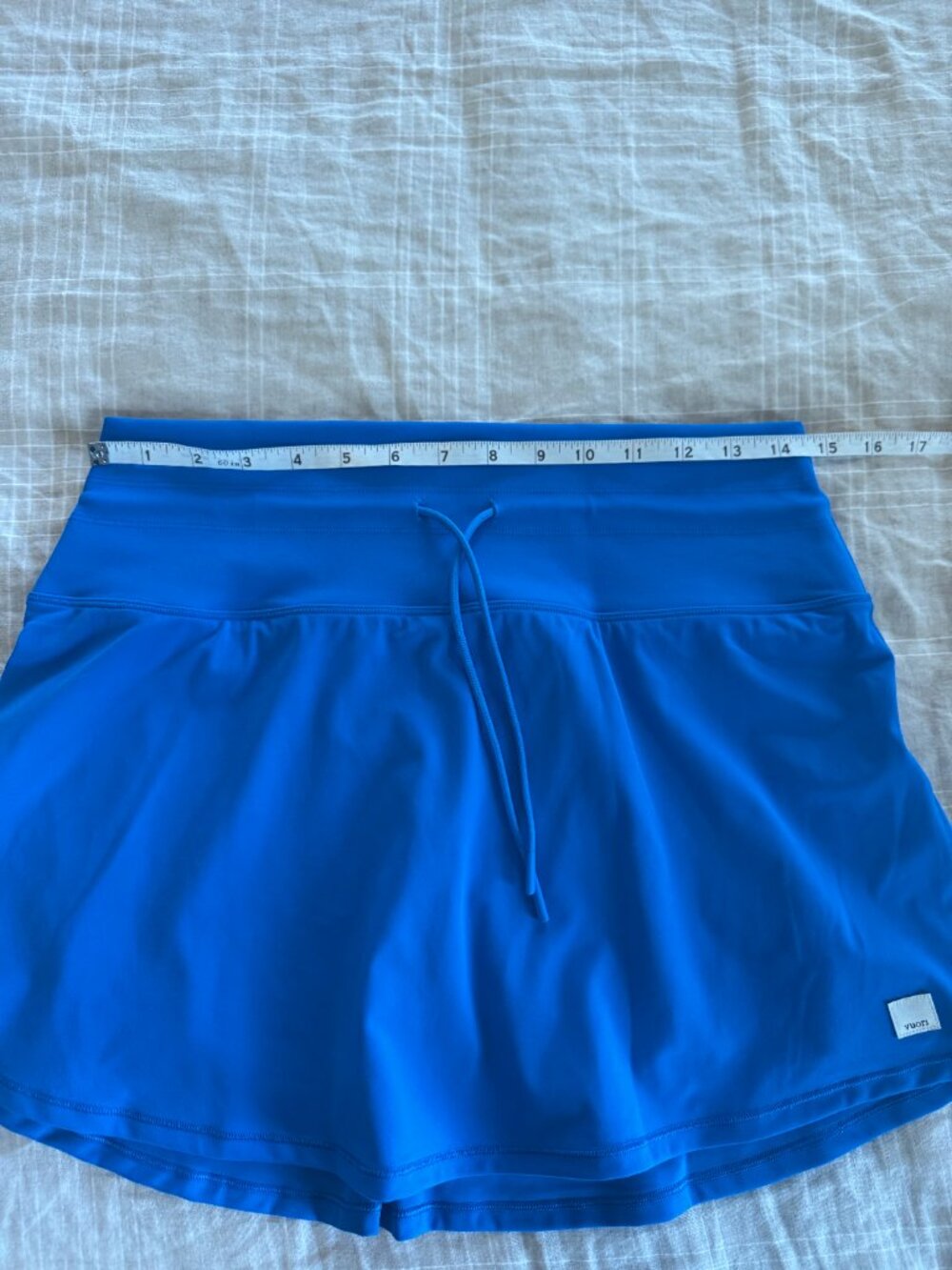 Vuori Daily Skirt Blue - Picture 8 of 11